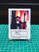 Kartu Public Figure Musisi Raidinata Bassist D'Masiv Signed Asli
