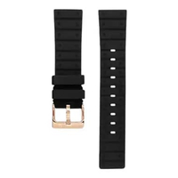 Tali / Strap Alexandre Christie ACR22-2RGBA 22mm Black Rubber
