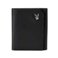 Playboy Men's Milled Napa Trifold Wallets