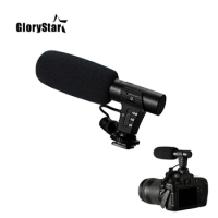 RYH 3.5mm Audio Plug Professional Camera Recording Microphone For Camera DSLR Digital Video Computer Camcorder VLOG Microfone