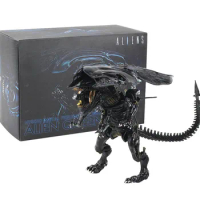 17cm Neca Alien Queen Hybrid Metal Figuration #047 Aliens VS Predator Action Figure PVC Model Toys