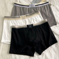 3-Pack Quần lót nam cotton nguyên chất, dáng rộng, chất lượng cao, quần short bốn góc cho nam thanh 