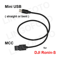 MCC to Mini USB DJI Ronin-S Stabilizer Control Cable 30cm for Canon EOS 6D2, 5D3, 80D, 6D, 800D, 70D, 77D, 200D etc.