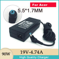 Original 19V 4.74A 90W AC Power Adapter For Acer Aspire 5 A515-57G A515-57G-53N8 5920G 5750G Laptop Charger