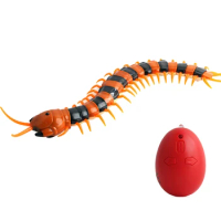 Simulation RC Centipede Scolopendra Infrared Remote Control Vehicle Car Animal Insect Large Toy Kids Birthday Gifts