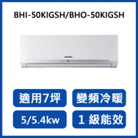 【HAWRIN華菱】一級變頻冷暖分離式冷氣 (BHI-50KIGSH/BHO-50KIGSH) 含基本安裝