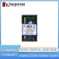 Kingston memory Laptop Ram DDR3L DDR3 8GB 4GB 1333Mhz 1600Mhz 1866Mhz SO-DIMM PC3-10600 12800 14900 Notebook DDR3 DDR3L