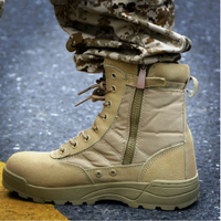 美麗大街【GT113011805】高筒戰術靴 軍迷作訓靴男軍訓鞋 戰鬥靴