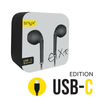 สดใหม่ ENYX หูฟัง รุ่น E1X-R หูฟัง Earphone 3.5mm และ Type-C เสียงดี เบสแน่น มีไมโครโฟน หูฟังมีสาย บ