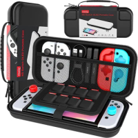 Nintendo Switch Cord Storage Bag Portable Waterproof Hard Case Protection Nintendo Switch Gaming Machine Storage Bag Accessories
