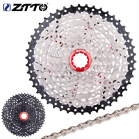 ZTTO 9 Speed 11-46T MTB Bicycle Cassette And Mountain Bike Chain Wide Ratio Sprockets 9s k7 9speed Freewheel
