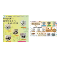 HKMB - HKMB 國畫熊貓系列 +貓狗一家 成人30片裝獨立包裝口罩(1盒5款) 30片裝 x2盒
