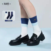 Genshin Impact Official Merch miHoYo Original Authentic Ayaka Theme Series Sock Three Pairs