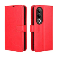 Fit in OnePlus Nord CE4 Luxury Crazy Horse Leather Case Skin PU Suitable for OnePlus Nord CE4 Phone Case