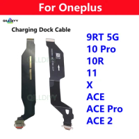 For Oneplus 11 10 Pro 10R 9RT 5G X ACE 2 Pro 1+ USB Charging Port Board Flex Cable Connector Parts Replacement Repairs