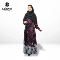 Sadiyyah Fashion Zulfa Dress Gamis Trend Terbaru 2025 Motif