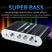 ST838 Sound Amplifier 2.1CH Power Amplifiers For Home Car Meeting Theater AMP 20Wx2+40W Class D Stereo Treble Bass Sound Amplify