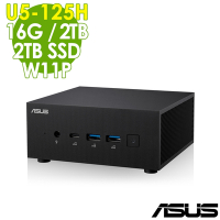 ASUS PN65 (Ultra U5-125H/16G DDR5/2TB+2TB SSD/W11P)