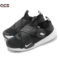 Nike 童鞋 Flex Advance PS 中童鞋 黑白 魔鬼氈 交叉綁帶 小朋友 CZ0186-002
