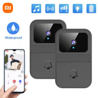 Xiaomi Smart Video Doorbell Smart Home Wireless Phone DoorBell Camera Security Video Intercom IR Night Vision For Apartment