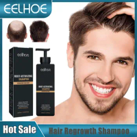 Men Shampoo Anti Hair Loss Thicker Shiny Reduce Scalp Itchy Dandruff Deep Cleaning Oil Control Nourishing Hair Regrowth Shampoo