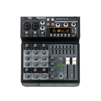 MOREFAND DJ4 4 Channel Mixer audio minimixer Mini SoundcardUSB Bluetooth amplifier mixer mixersupp