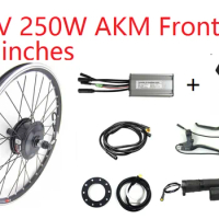ebike Kit 36V 250W e-bike e Bike Wheel Hub Motor Electric Bicycle Bike Conversion Kit AKM