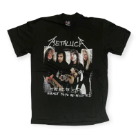 เสื้อยืด Metallica \Garage Days Re-Revisited\" ลายอัลบั้มคัฟเวอร์ยุค 80s สกรีนหน้า-หลัง คําแนะนําการ