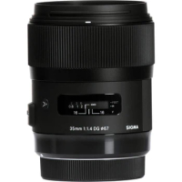 Sigma 35mm F1.4 DG HSM Art Lens Full Frame 35mm F1.4 Prime Lens For Canon Mount or Nikon Mount