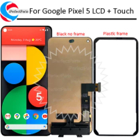 6.0" for Google Pixel 5 LCD Display With Frame Touch Panel Screen Digitizer Assembly For Google Pixel 5 LCD Display GD1YQ GTT9Q
