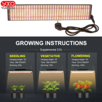Samsung Quantum LED Grow Light LM282B+ 320W Full Spectrum PhytoLamp Grow Lamp Bar UV IR Turn on/off For Indoor Plants Flowers