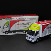 Tiny 1/64 137 HINO 300 Box Lorry Apple Moving Transportation Die Cast Model Car Collection Limited