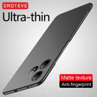 เคสโทรศัพท์, สำหรับ Realme GT6, ZROTEVE, ฝาครอบด้านกระจกนิรภัยบางเฉียบ, เข้ากันได้กับ OPPO Realme GT