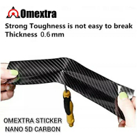 Nano Carbon 5D Sticker Omextra 5D Carbon Stiker Door Pilar Pintu Mobil Pasti Ori
