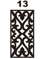 Krawangan Mihrab Mushola Masjid Minimalis Partisi Dekorasi Rumah Plat Cutting Laser Ornamen Pagar