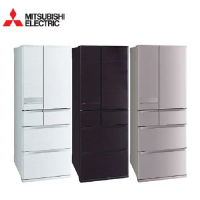 【MITSUBISHI 三菱】 MR-JX61C 605公升 六門變頻冰箱 日本原裝-玫瑰金