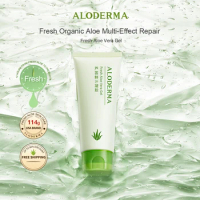 Aloderma 99% Organic Aloe Vera Gel 114g After Sun Repair Soothing Moisturizing Cream Anti-Aging Fresh Aloe Skin Care Product