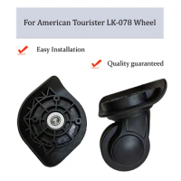 For American Tourister LK-078 Luggage Wheel Trolley Case Wheel Pulley Sliding Casters Universal Wheel Slient Wear-resistant