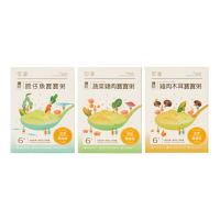 【NAKED KITCHEN 裸廚房】常溫小寶寶粥120g/五入裝(蔬菜豬肉/吻仔魚/雞肉木耳)