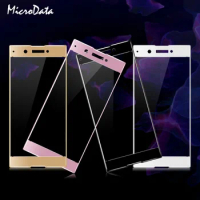 Full Cover Tempered Glass Film For Sony Xperia XC XP XA1 Plus XA1 Ultra Plus XA2 Ultra XA2 Plus Scre