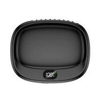 內地直送 - 熱銷新品掛腰風扇 隨身USB戶外工地大風力無葉掛脖風扇