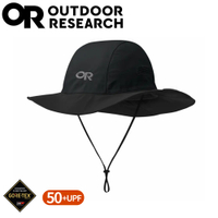 【Outdoor Research 美國 GORE-TEX 防水透氣大盤帽《黑》】280135/防水圓盤帽/登山健行