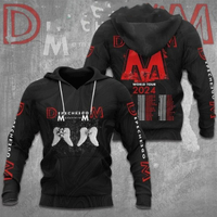 2025 วงดนตรีร็อคใหม่ Depeche Mode เสื้อฮู้ดพิมพ์ 3D สำหรับผู้ชายและผู้หญิง แฟชั่น y2k เสื้อฮู้ดกราฟิ
