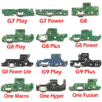 Dock Connector Charging Charger Port Board For Motorola Moto G5 G4 G6 G7 G8 G9 Play Plus One Macro Hyper Power USB Flex Cable