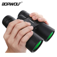 Borwolf 10X42 High Magnification HDLong Range Zoom Hunting TelescopeNight Vision Wide angle Binoculars