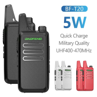 2PCS    BF-T20 PortableTwo Way Radio Charging USB VOX For BF-C9 BF-888S KD-C1 for Station Ho