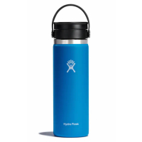 【Hydro Flask】20oz/592ml 寬口旋轉咖啡蓋保溫瓶(海洋藍)
