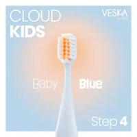 Veska by LEKA - Cloud Kids Step 4 - Sikat Gigi Anak Lembut Teknologi Jepang Usia 10–12 Tahun 1pc Bab