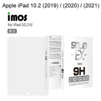 【imos】霧面玻璃手感保護貼 9H強化 Apple iPad 10.2 (2019) / (2020) / (2021) 平板 防指紋