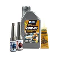 【SPODIN司伯汀】城市動力 4T 20W40機油全套保養優惠組(加碼再送齒輪油)